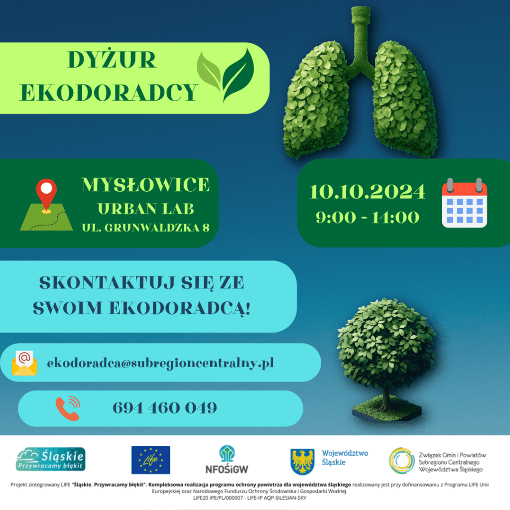 Dyżur Ekodoradcy – 10.10.2024 r.